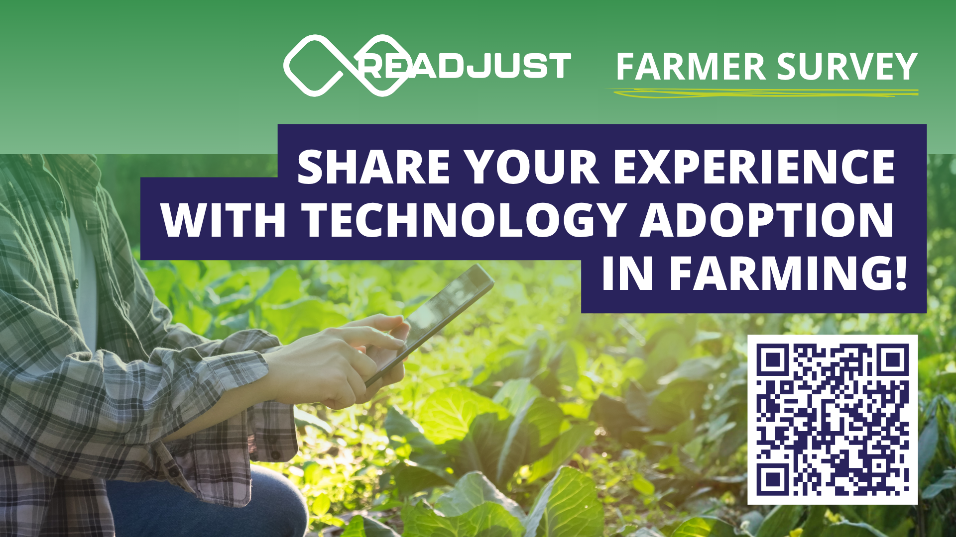 READJUST Survey Explores Technology Adoption in Farming